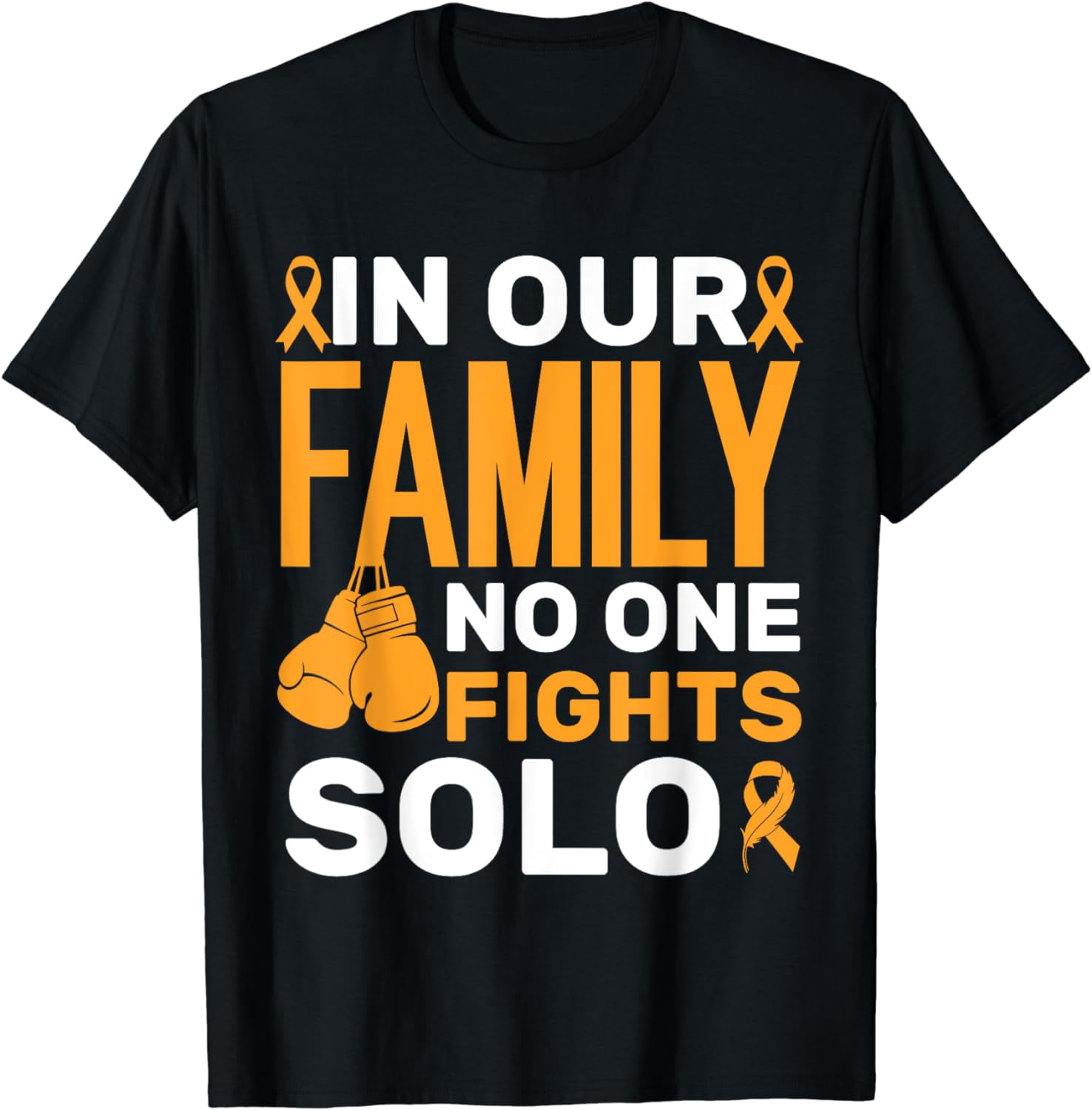 Kidney Cancer's Awareness - Ribbon Kidney Cancer's Warrior T-Shirt ...