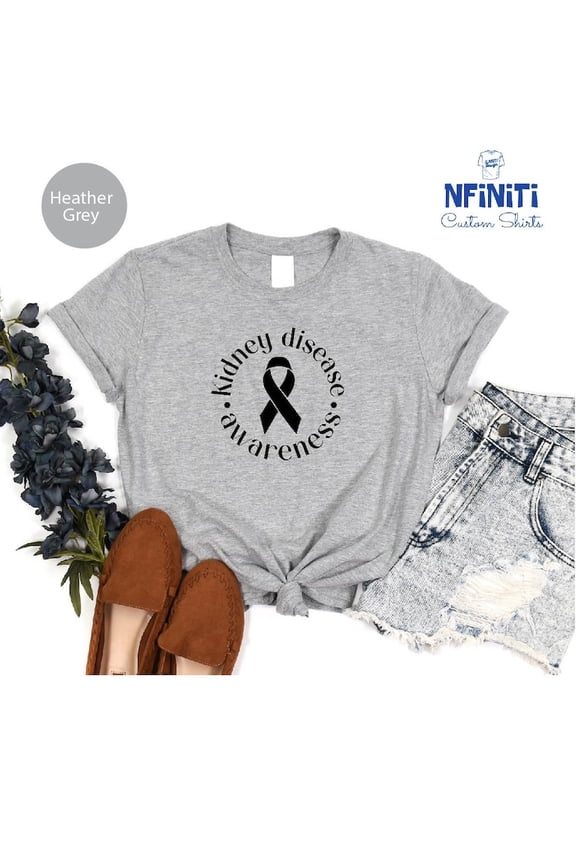Kidney Disease Awareness Shirt: Kidney Support Tee TSHIRT All Size S-5XL