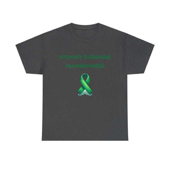 Kidney Disease Awareness, Unisex Heavy Cotton Tee, Organ Donor