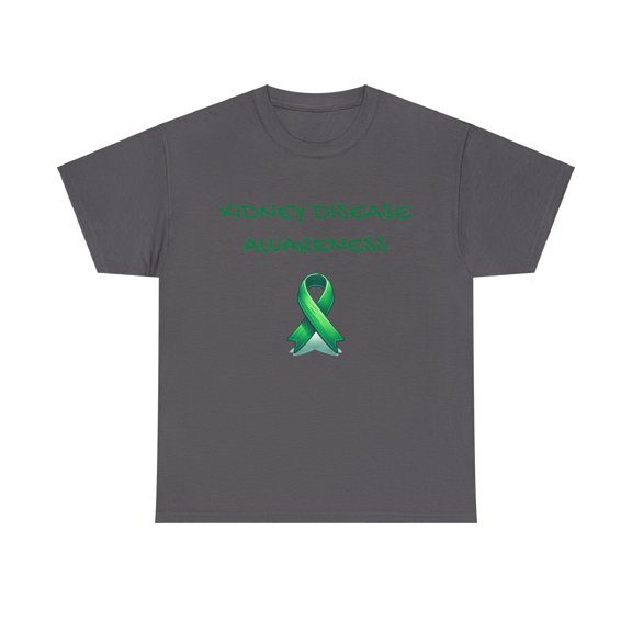 Kidney Disease Awareness, Unisex Heavy Cotton Tee, Organ Donor