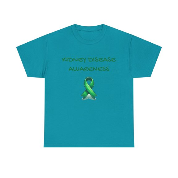 Kidney Disease Awareness, Unisex Heavy Cotton Tee, Organ Donor