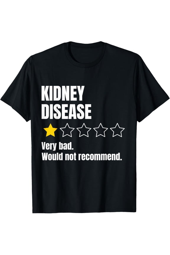 Kidney Disease Awareness Warrior Support T-ShirtMen and women can wear, black T-shirts, gifts. Age: M,L，XL 2XL, 3XL, 256XL