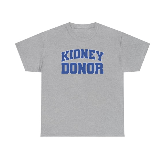 Kidney Donor Organ Thank You Appreciation Shirt Gifts Tshirt Crew Neck