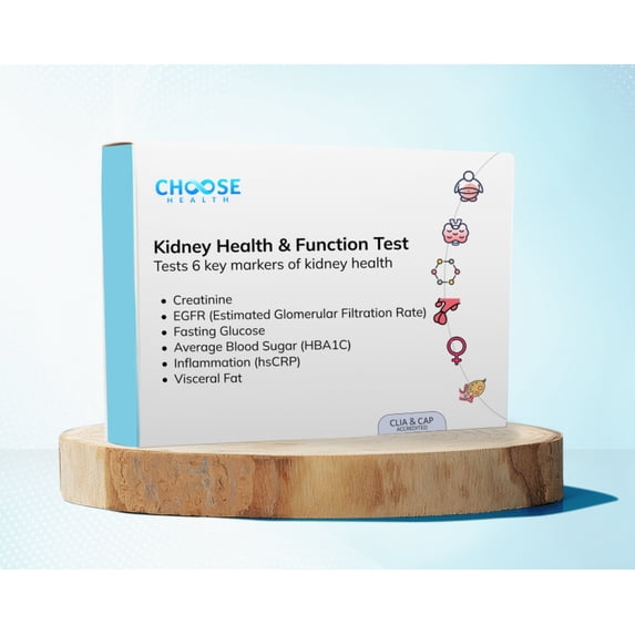 Kidney Health Test | 6-in-1 At-Home Blood Panel | Choose Health ...