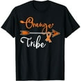 thumbnail image 1 of Kidney Leukemia Cancer Awareness Orange Ribbon Tribe T-Shirt, 1 of 3