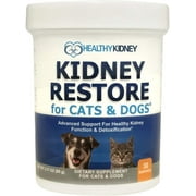 Kidney Restore for Cats & Dogs, Health Supplement Supports Kidney Function, 1 Jar 30 Servings