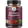 thumbnail image 1 of Kidney Support Cranberry Supplement for Women and Men - High Strength Kidney Cleanse Detox & Repair Formula with Stinging Nettle and Astragalus for Kidney and Bladder Health - Non-GMO Halal and Vegan, 1 of 9