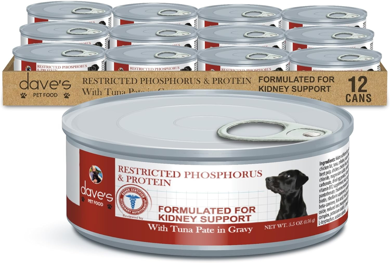 Kidney Support for Dogs with Renal Support (Tuna Pate), Wet Renal Dog