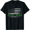 thumbnail image 1 of Kidney Transplant Donor USA Flag Surgery Recovery Gifts T-Shirt, 1 of 4