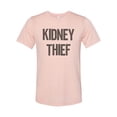 thumbnail image 1 of "Kidney Transplant Gift, Kidney Thief, Kidney Recipient, Kidney Recipient Gift, Transplant Awareness, Organ Recipient, Kidney Transplant Tee, Peach, XL", 1 of 1
