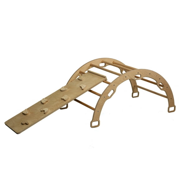 Kidodido Montessori Climbing Arch and Ramp Set, 1 Pack