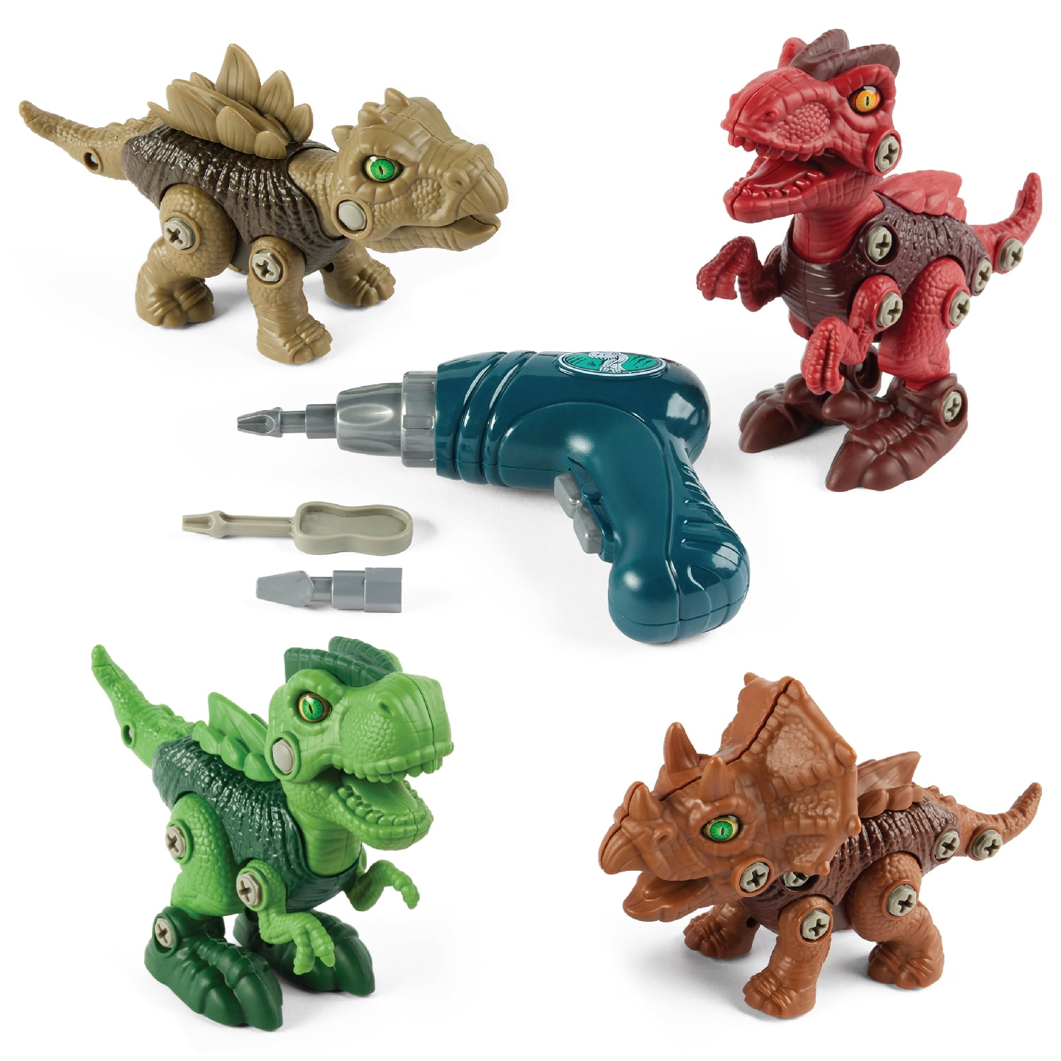 Kidoozie Build Your Own Dinosaurs Ages 3+ Construction Building Take Apart Toy