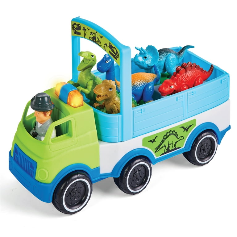 Kidoozie Dino Adventure Hauler. Dinosaur & Vehicle Play for