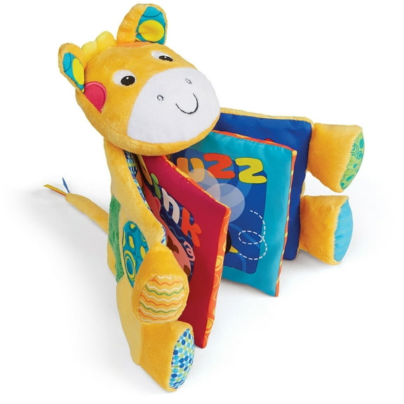 Kidoozie Farm Friends Crinkle Book Toy Tactile and Educational Machine Washable for Ages 3-18 Months