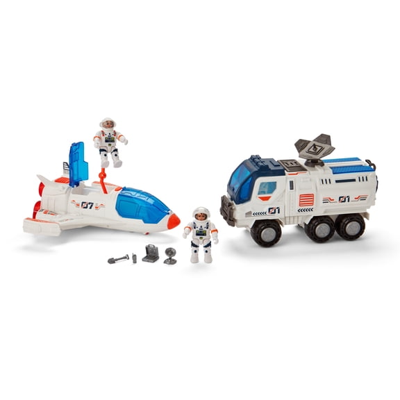 Kidoozie Interstellar Shuttle Mission Shuttle, Space Rover, Astronauts & Accessories Ages 3 Years+