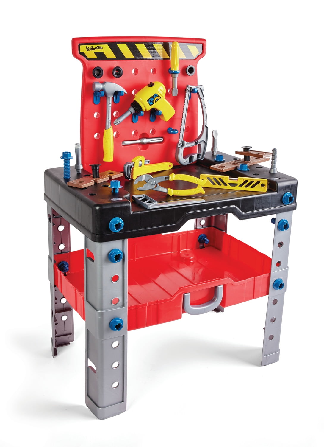 Kidoozie Just Imagine Pack N Go Workbench Over 50 Pieces Ages 3 Walmart