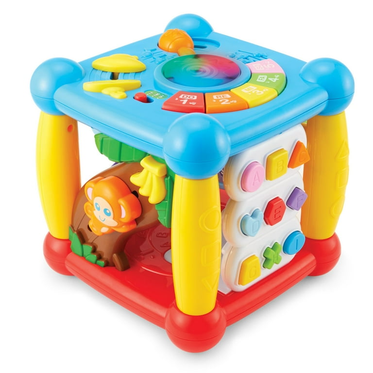 Kidoozie - Lights 'n Sounds Activity Cube - Walmart.com