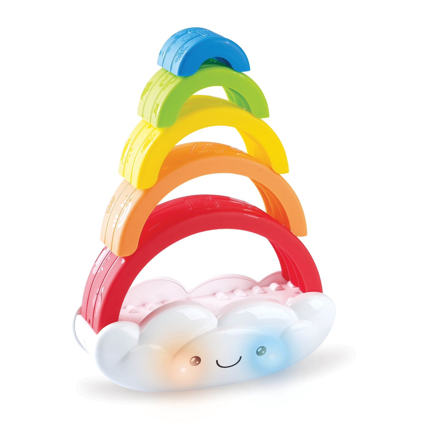 Kidoozie Musical Stack & Learn Rainbow, Stacking Activity Toy for ...