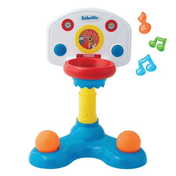 Kidoozie Shoot 'n Score Basketball Ages 18 months +, Toddler Light & Sound Hoop