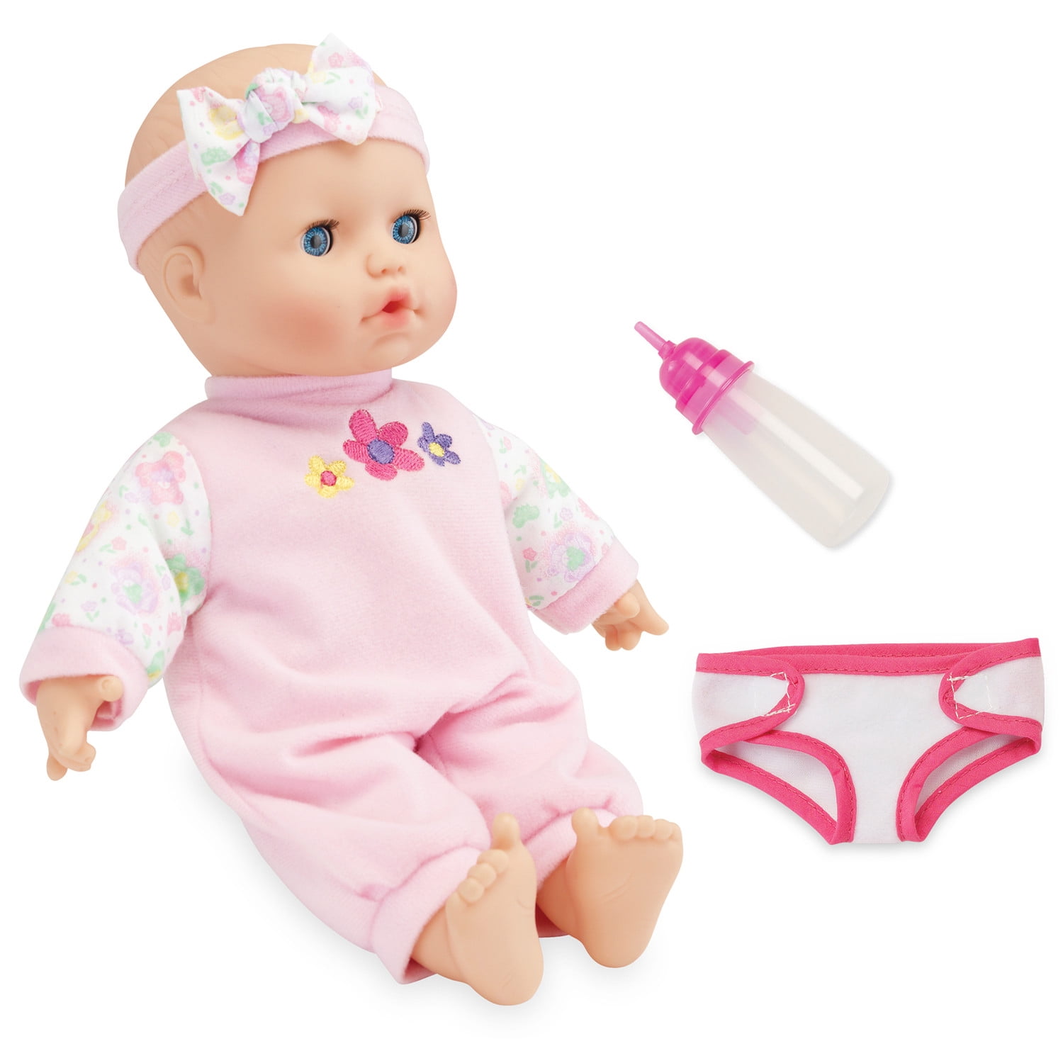 Kidoozie Sweetie Doll, Includes diaper, pajamas headband and