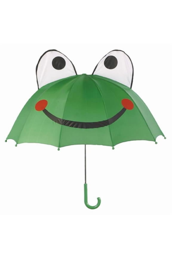 green frog umbrellas 100% Nylon Children'S Frog Umbrellas - Green