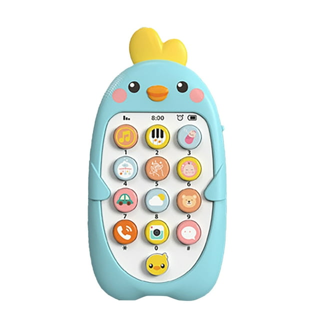 Kidpal Baby Cell Phone Toy 6 To 12 Months,Pretend Phones Toys For 1 2