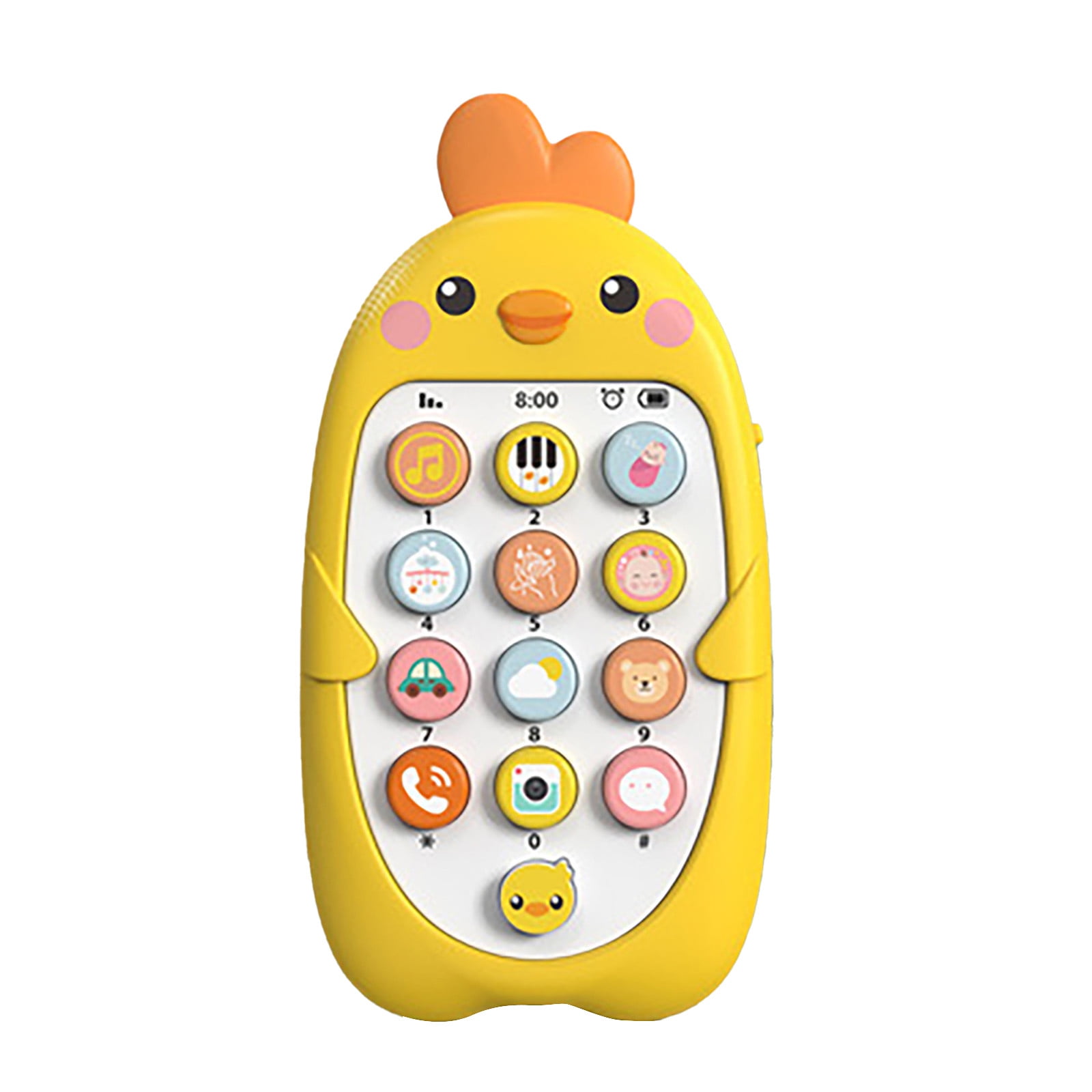 Kidpal Baby Cell Phone Toy 6 To 12 Months,Pretend Phones Toys For 1 2