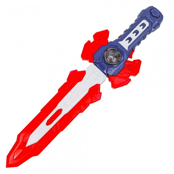 Kidplokio Red Galaxy Space Sword Interactive Toy Light Up Boys 3 and Up