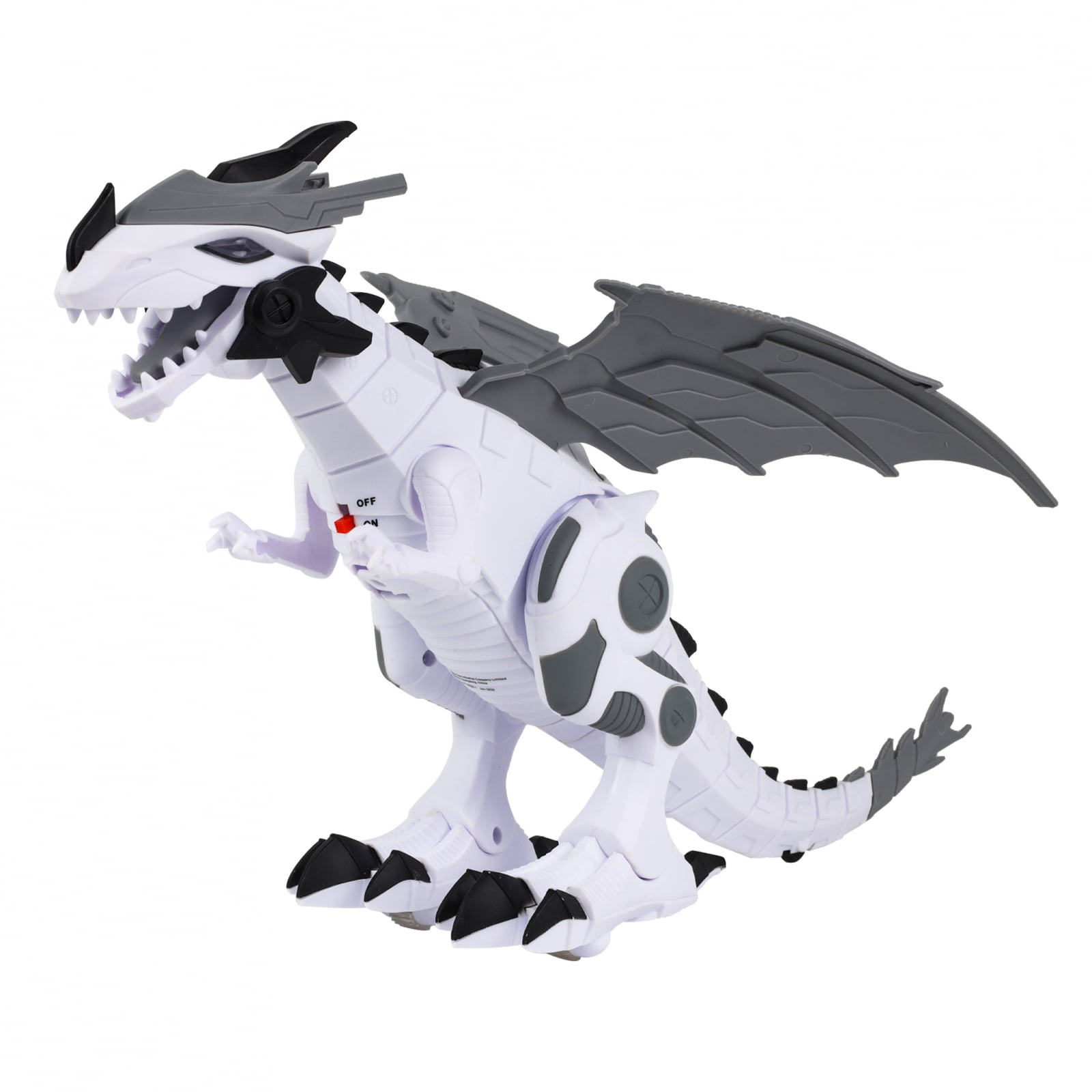 White dinosaur sales robot