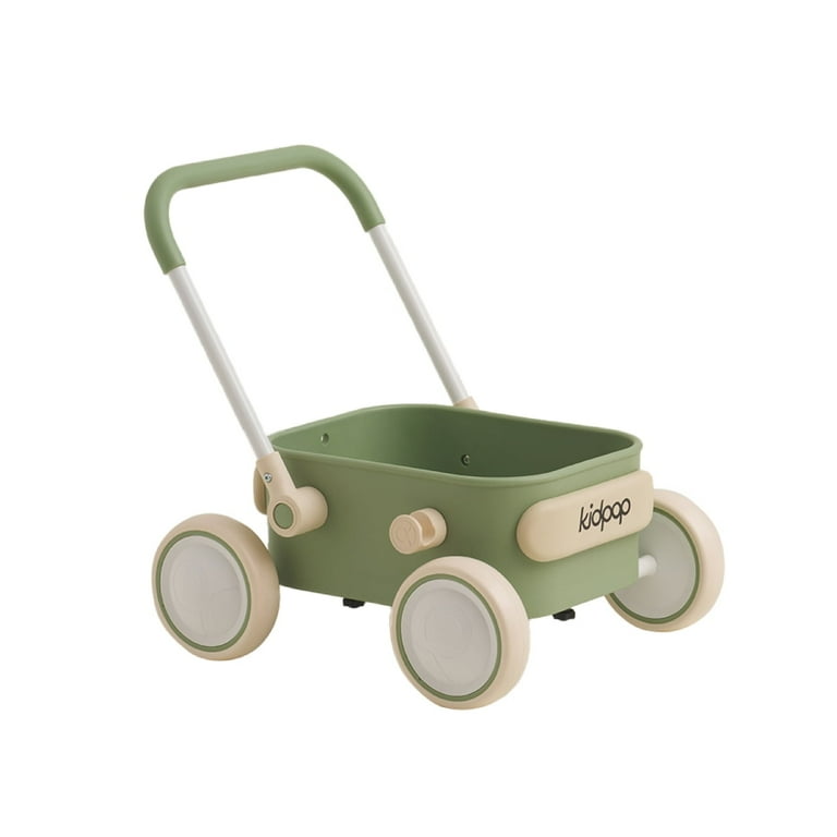 Kidpop PULA Baby Push Walker with Wheels Toddler Wagon for First