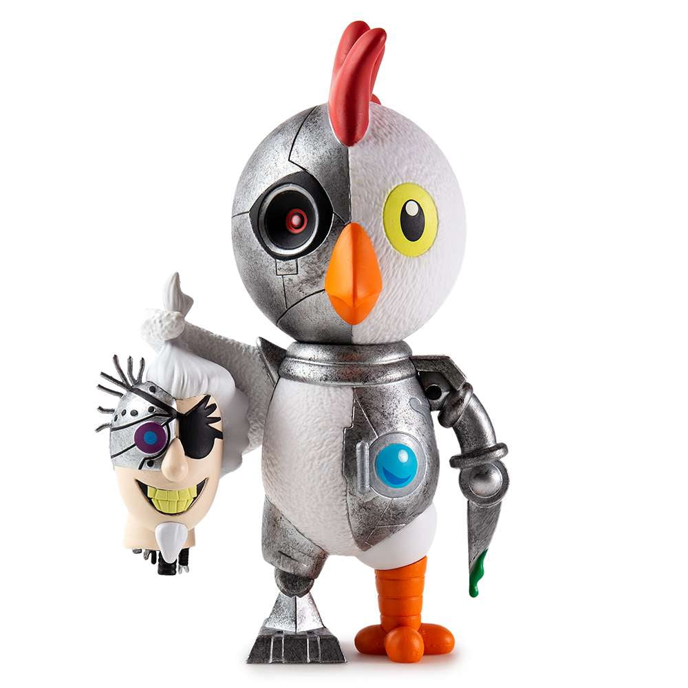アメコミ chicken Kidrobot Robot Chicken 7 Inch Vinyl Figure - Walmart.com