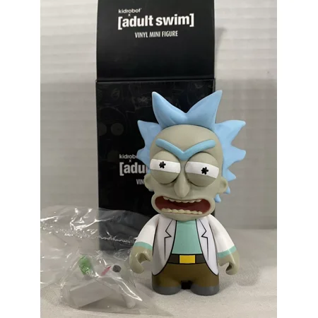 Kidrobot Adult Swim Vinyl Mini figure Series 1 - Angry Rick (Rick and Morty)