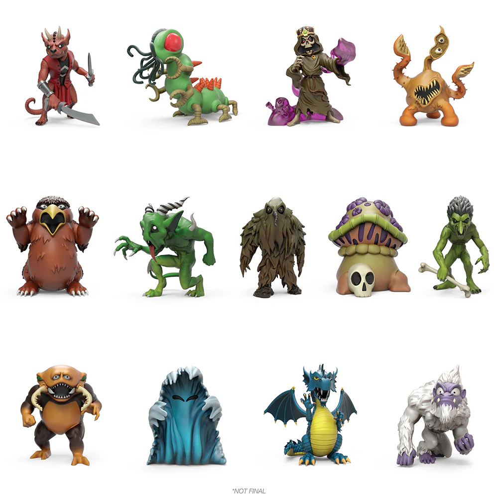 Dungeons & Dragons: 3" Vinyl Mini - Monster Series 2: D&D Blind Box by Kidrobot