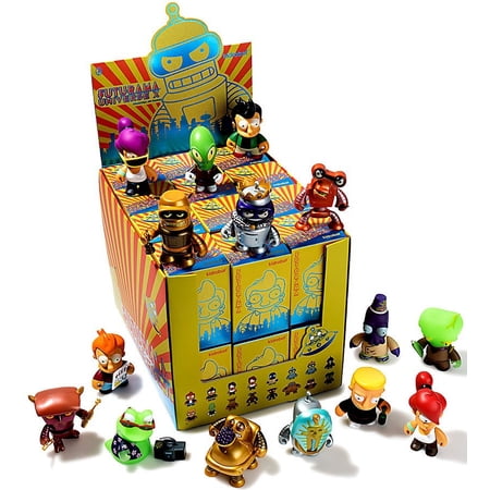 Kidrobot Futurama Universe X Mystery Box, 24 Packs