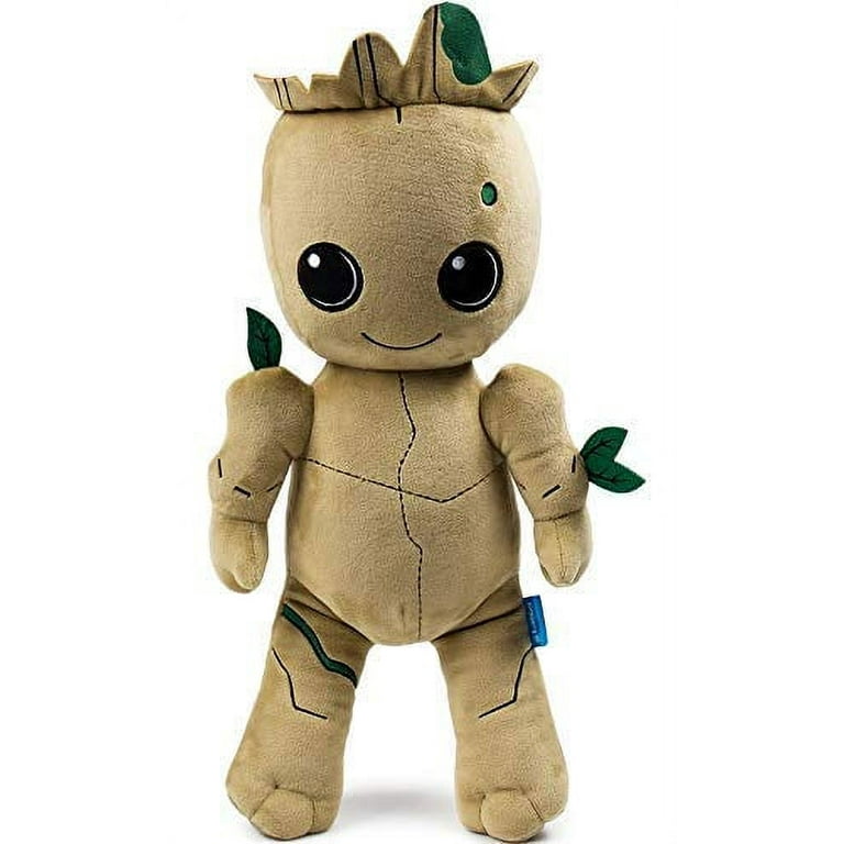 Marvel Plush Character Figure, 8-inch Groot Super Hero Soft Doll,  Collectible Toy Gift for Kids & Fans Ages 3 Years Old & Up