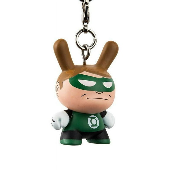 Kidrobot Justice League Dunny Keychain - Green Lantern (3/24)