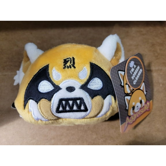Kidrobot Sanrio Aggretsuko 5 Inches Head Plush Screen Cleane New w/Tags
