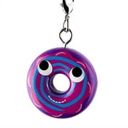 Kidrobot Yummy World Attack of the Donuts Keychain Series - Blue Swirl Drizzled Blueberry 2/24