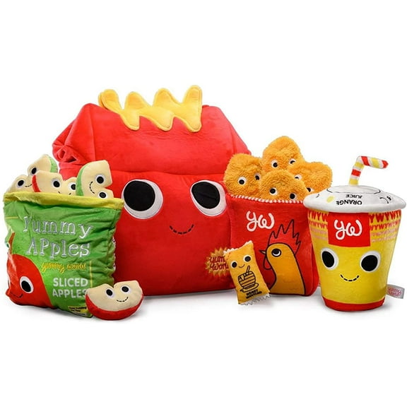 Kidrobot Yummy World Camille The Yummy Meal XL Plush Set