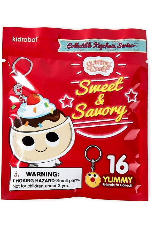 Kidrobot Yummy World Sweet and Savory Keychain Series Blind Box