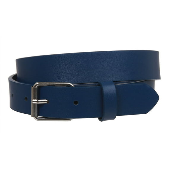 Kids 1" Snap On Plain Leather Belt