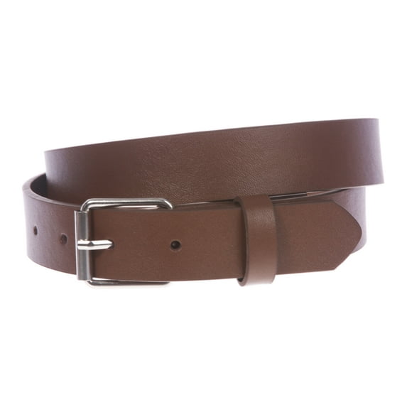 Kids 1" Snap On Plain Leather Belt