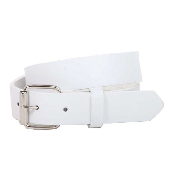 Kids 1" Snap On Plain Leather Belt