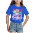 thumbnail image 1 of Kids 100 Days of School Shirt Toddler Boys Girls 100th Day of School T-Shirt Kindergarten Tee Student T Shirts Funny Print Pullover, 1 of 4