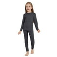 thumbnail image 1 of Kids 100% Merino Wool Base Layer Set - Unisex Merino Wool Thermal Underwear For Kids Top, Bottom, 1 of 5