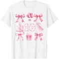 thumbnail image 1 of Kids 10Th Coquette Birthday Party Ten Years Old Girls Kids T-Shirt Unisex S-5XL Hot Trending Shirt, Vintage Birthday Gift, 1 of 3