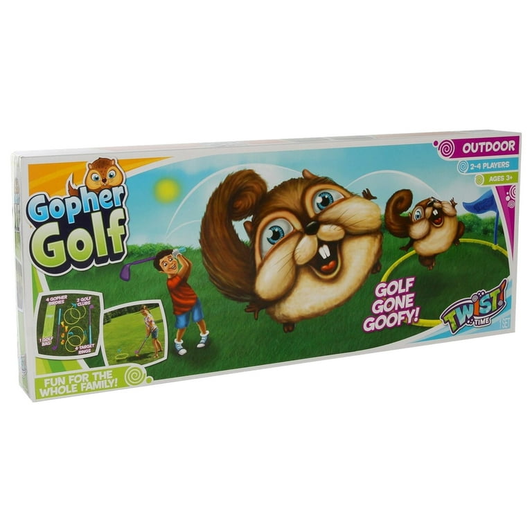 Kids 11-Piece Gopher Outdoor Golf Game for 1-2 Players - Walmart.com