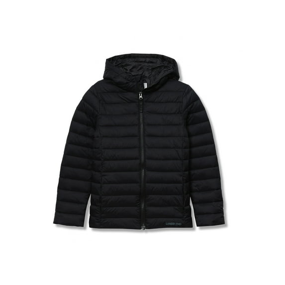 Lands' End Kids Husky FeatherFree™ Insulated Hooded Packable Jacket