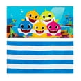 thumbnail image 1 of Kids 2-Piece Character and Stripe Cotton Beach Towel Bundle Set, 1 of 11