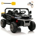 Kids 24V Ride on Toys Truck with Remote Control, 2 Seater Powered Four